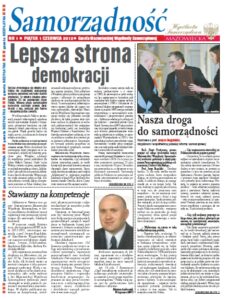 Gazeta Samorządność — nr 1