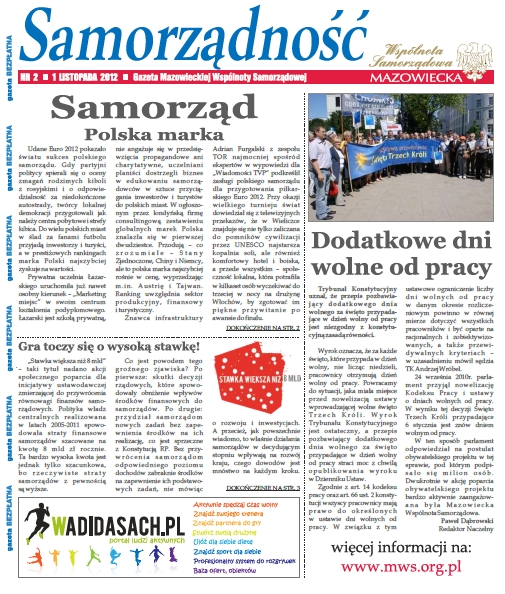 Gazeta Samorządność — nr 2