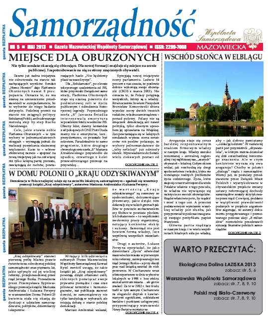 Gazeta Samorządność — nr 5