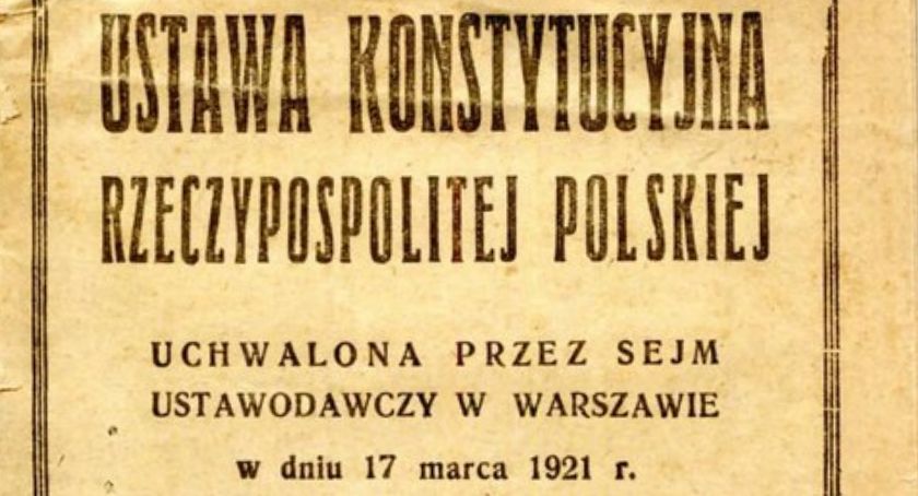 Setna rocznica Konstytucji Marcowej