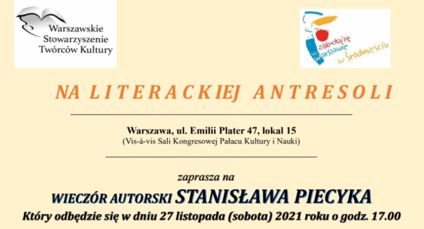 Wieczór autorski Stanisława Piecyka