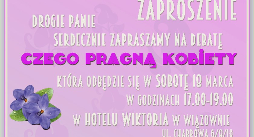 Debata samorządowa - 18 marca br.