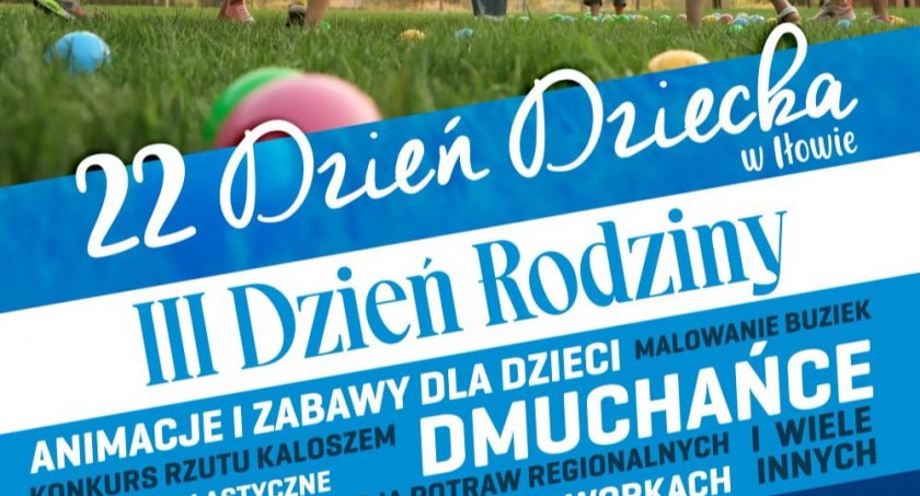 Zapraszamy na niezapomnianą imprezę z okazji Dnia Dziecka i Dnia Rodziny w Kapturach!