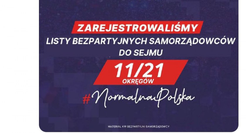 Okręg nr 17 [Radom] zarejestrowany! Już 11 w Polsce!