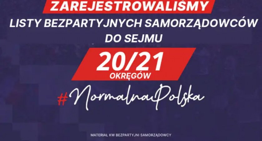 Okręg nr 16 Płock oraz nr 19 Warszawa zarejestrowano! Już 20 w Polsce!