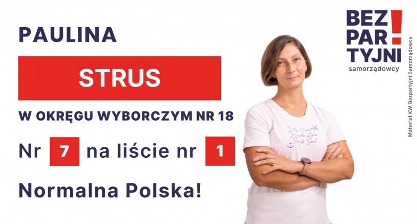 STRUS PAULINA - OKRĘG WYBORCZY NR 18 - nr 7 na liście - Sejm 2023