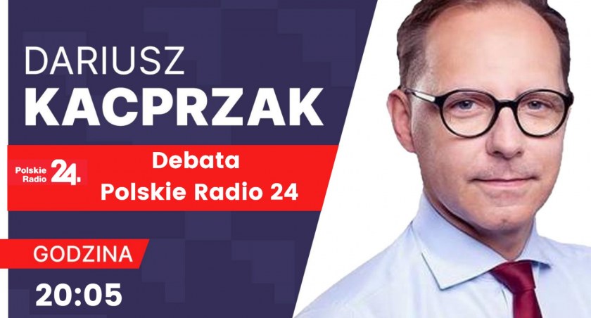 Burmistrz Kacprzak wystąpi dziś w Polskim Radiu 24