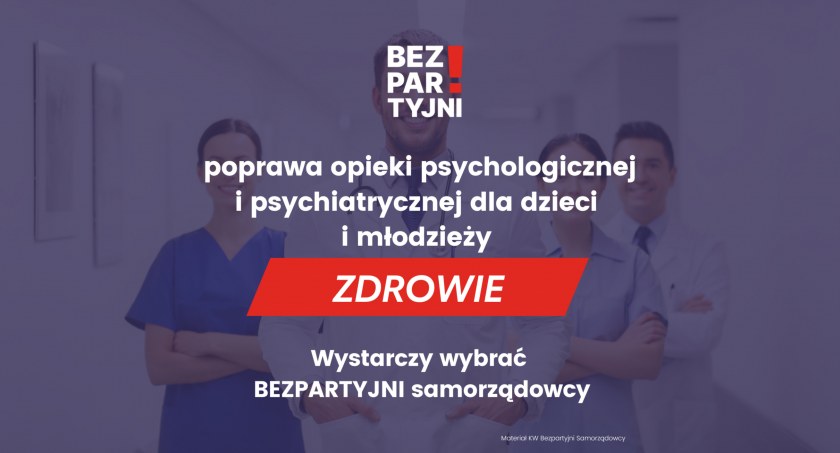 Poprawić dostęp do psychologów i psychiatrów dziecięcych - wiemy jak to zrobić!