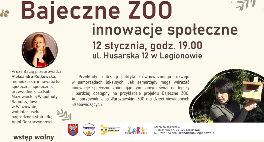 Bajeczne ZOO - innowacje społeczne - [ZAPROSZENIE]