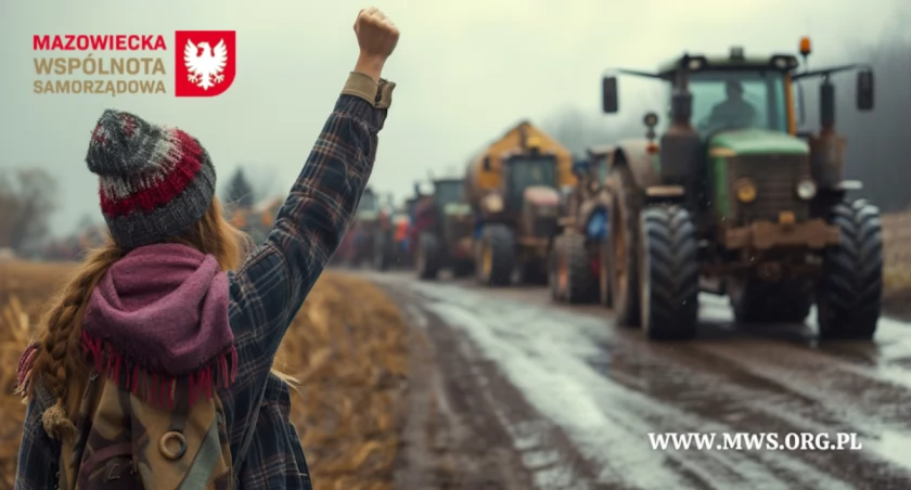 P. Mikulak: Czujemy się postawieni pod ścianą. Protest rolników