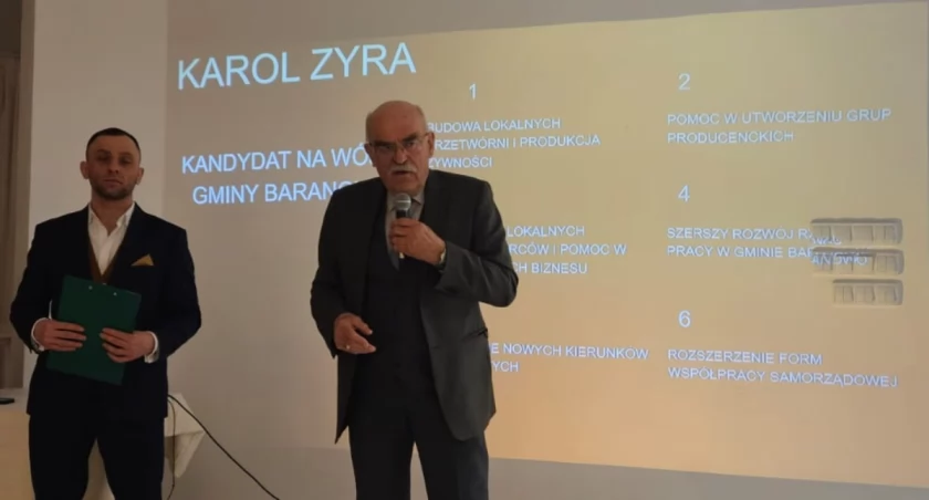 K. Zyra: Chcę zostać wójtem w gminie Baranowo