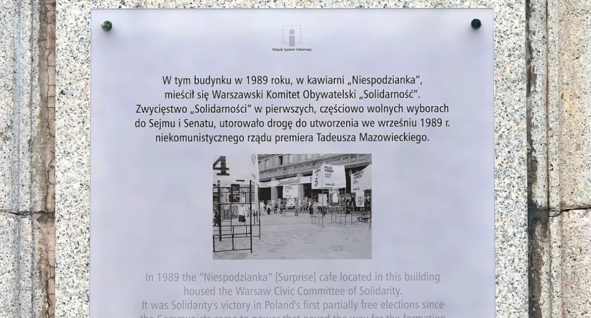 Historia Kawiarni Niespodzianka w Warszawie