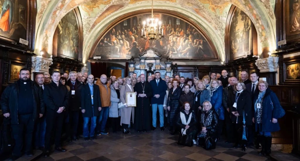 XXI pielgrzymka na Jasną Górę samorządowców powiatu wołomińskiego