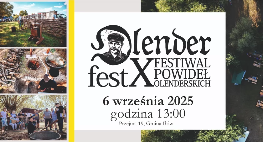 Olenderfest 2025 – jubileuszowy Festiwal Powideł Olenderskich na Przejmie