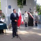 Pomnik Prezydenta Kaczorowskiego w Sochaczewie
