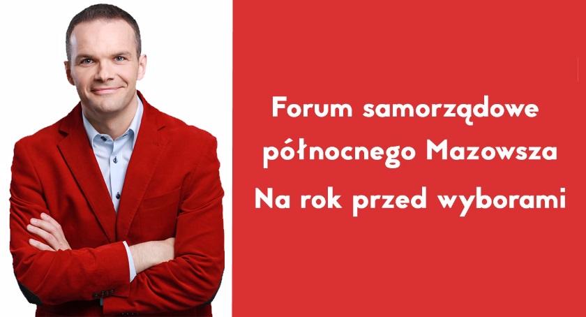 Dr Sergiusz Trzeciak gościem Forum Samorządowego Północnego Mazowsza