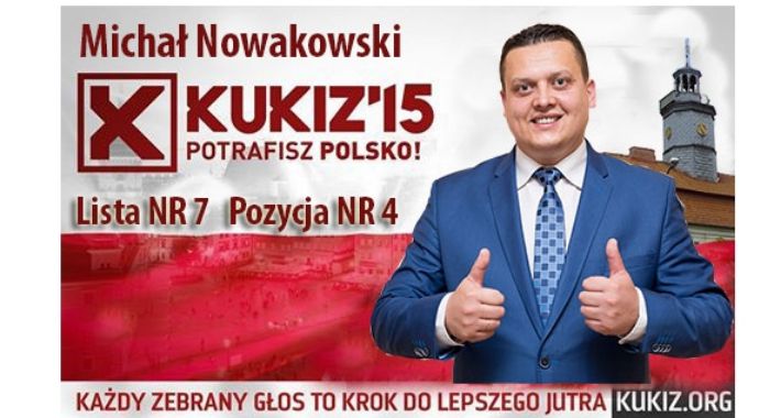 Michał Nowakowski z MWS startuje w wyborach do Sejmu