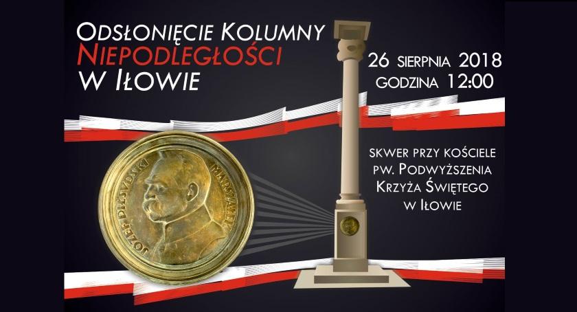 Powstanie Kolumna Niepodległości w Iłowie