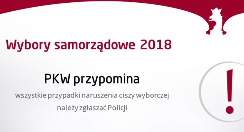 PKW przypomina: przypadki naruszenia ciszy wyborczej trzeba zgłaszać!