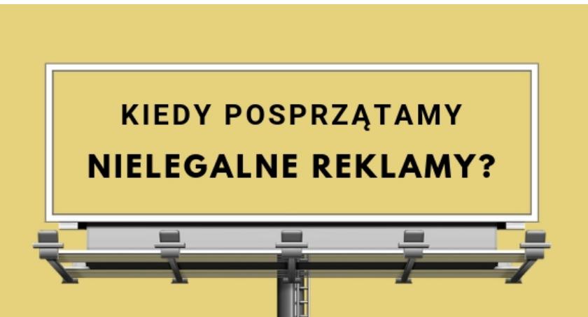 Kiedy znikną nielegalne reklamy w Warszawie? Prace ciągną się latami...