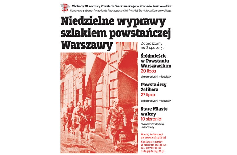 Niedzielne wyprawy szlakiem powstańczej Warszawy - Pruszków
