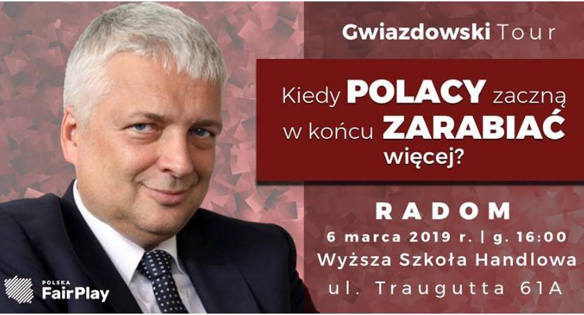 Robert Gwiazdowski w Radomiu [ZAPROSZENIE]