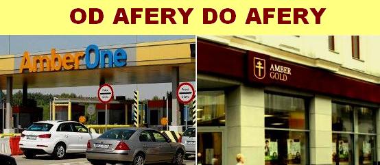 Są bramki - są korki czyli  od "Amber Gold" do "Amber One"
