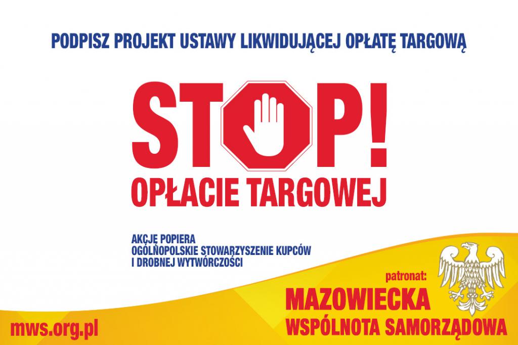 Stop Opłacie Targowej!
