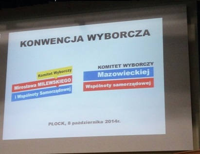 Konwencja wyborcza w Płocku za nami.