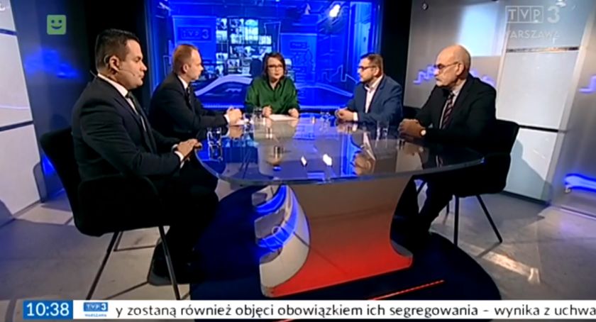 Prezes MWS Konrad Rytel był gościem Regionu Polityka w TVP Warszawa