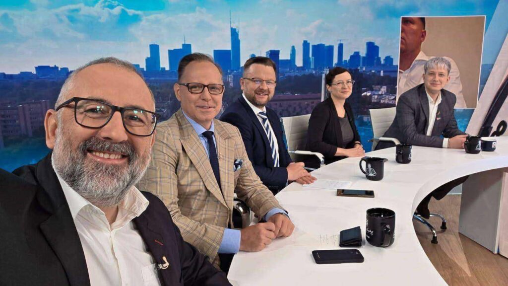 Prezes Mazowiecka Wspólnota Samorządowa Dariusz Kacprzak był dziś gościem redaktora Adrian…