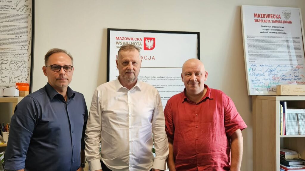 Wczoraj odwiedził nas Prezydent Lubina i i jeden z liderów Bezpartyjnych Samorządowców Rob…