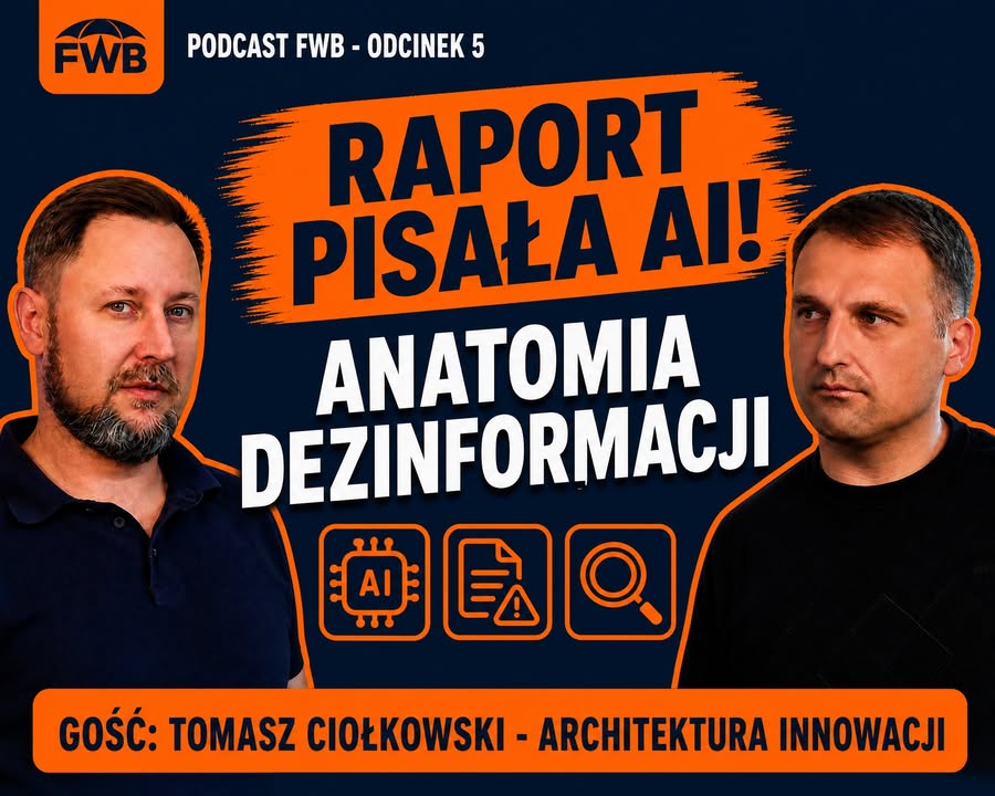 Temat aktualny. Jak to jest z tą sztuczna inteligencją? Polecamy podcast Fundacja Wspólnot…