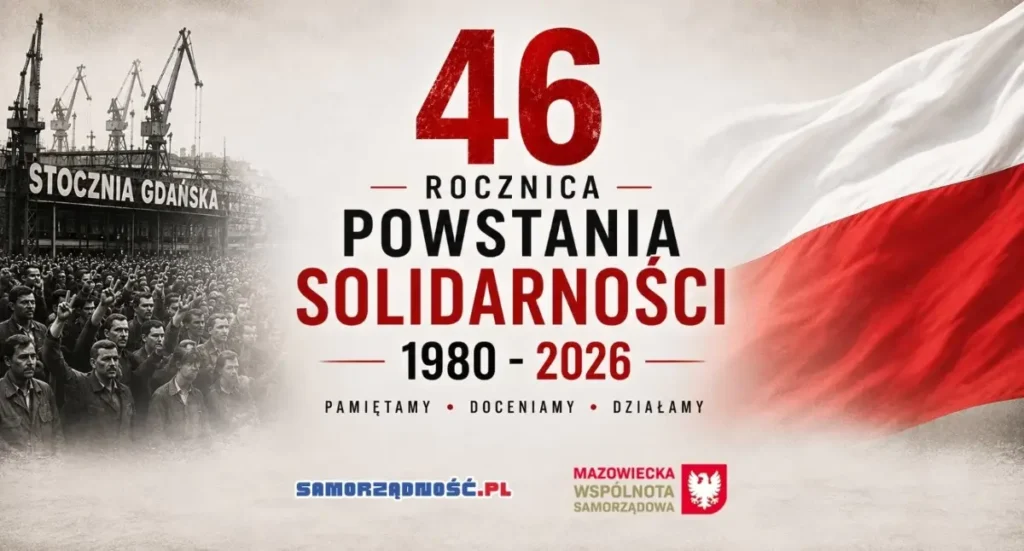 Dziś przypada 46. rocznica Porozumień Sierpniowych. Składamy hołd bohaterom Sierpnia ’80, …