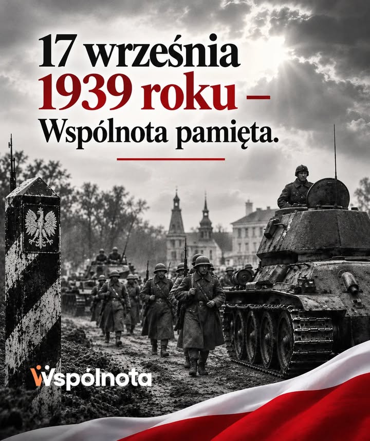 🇵🇱 17 września 1939 roku Armia Czerwona wkroczyła na terytorium Polski. Rozpoczął się czas…