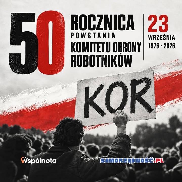🇵🇱 50 lat temu, 23 września 1976 roku, powstał Komitet Obrony Robotników. KOR narodził się…