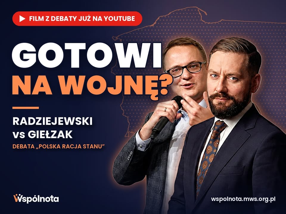 Czy Polska jest gotowa na wojnę? Pełne nagranie debaty już na YouTube. Bartłomiej Radzieje…